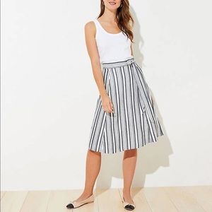 LOFT midi skirt NWOT